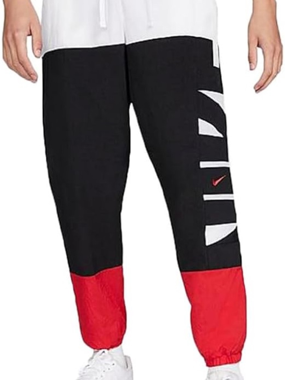 Nike Men’s Black and Red windbreaker pants